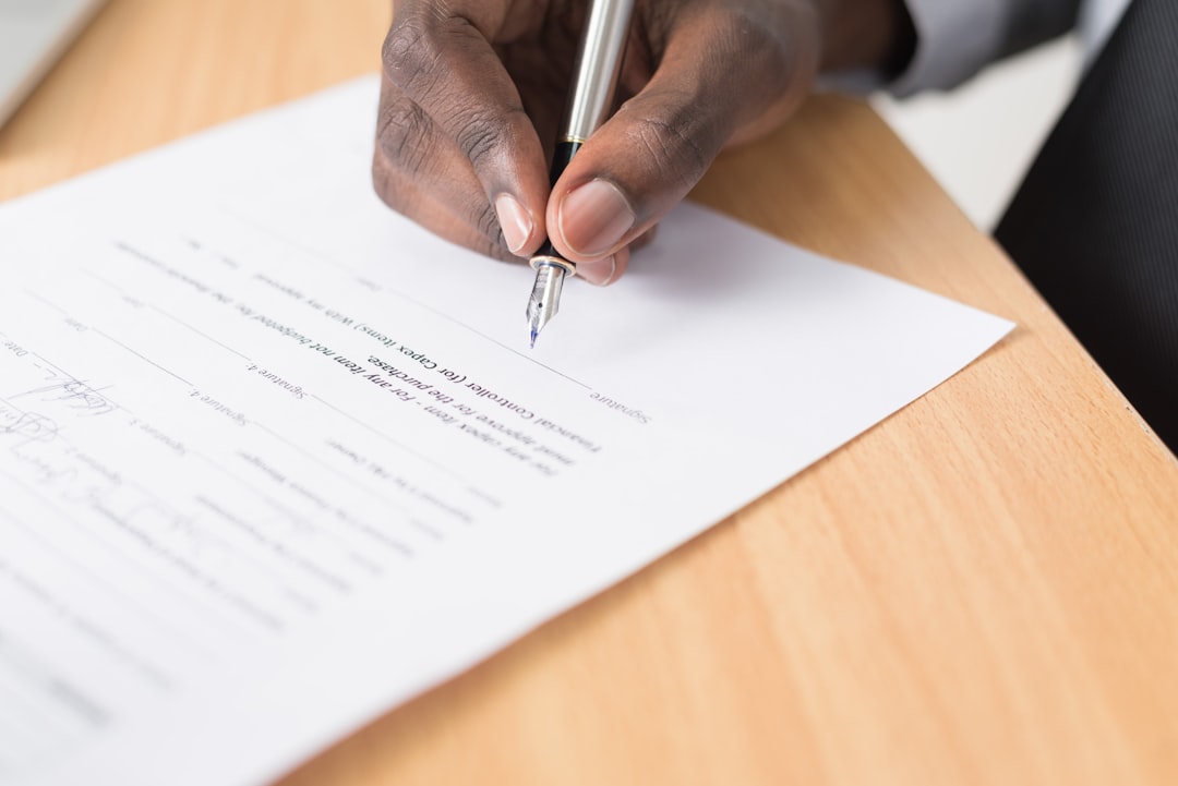 Signature d'un contrat en alternance chez Horizon