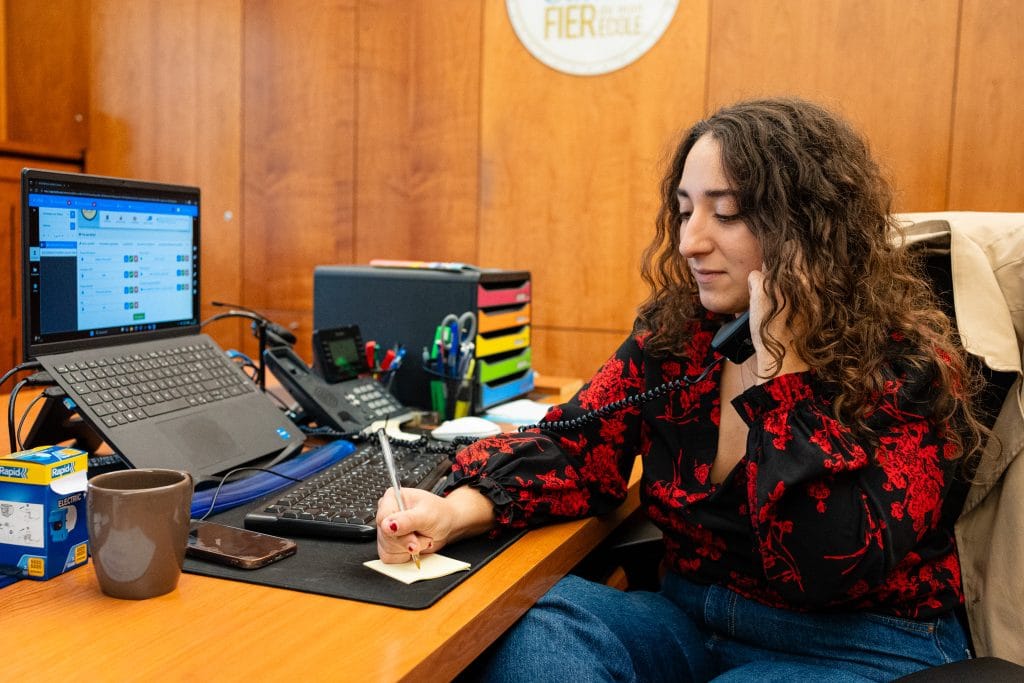 Conseillère en formation au téléphone