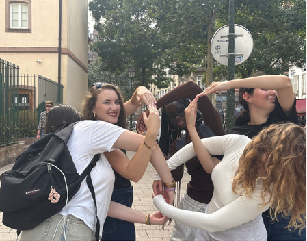 Étudiants lors de la journée d'intégration des BTS 1ère année